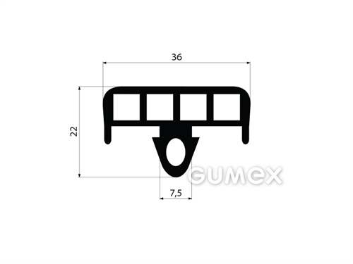 GUMMIPROFILE T-FORM - EPDM